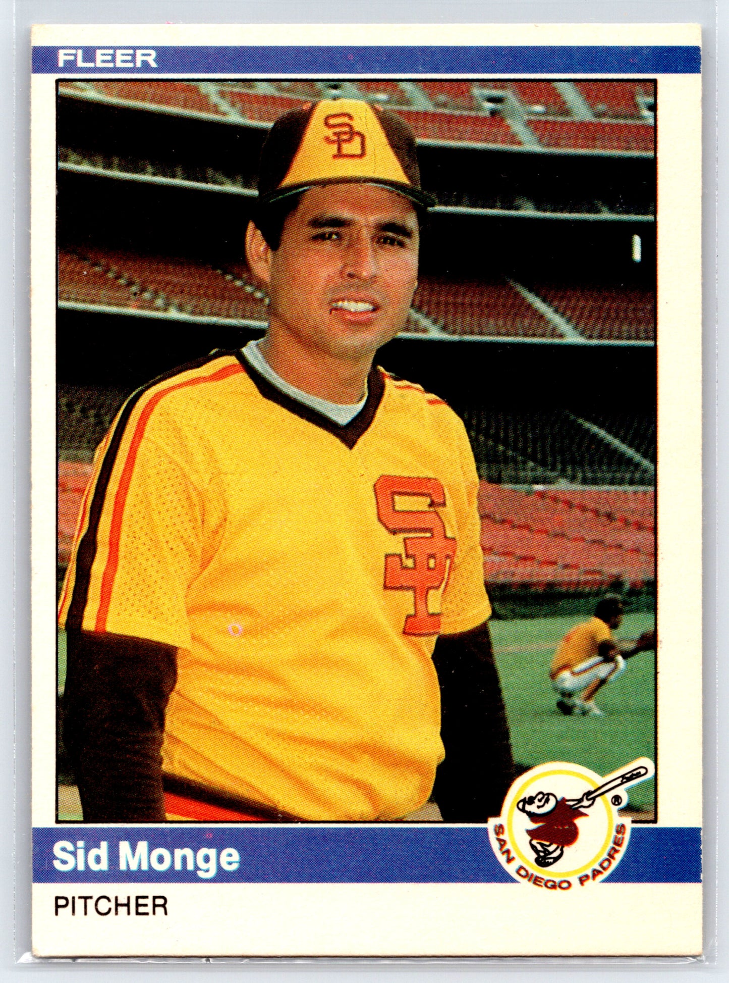 1984 Fleer #308 Sid Monge