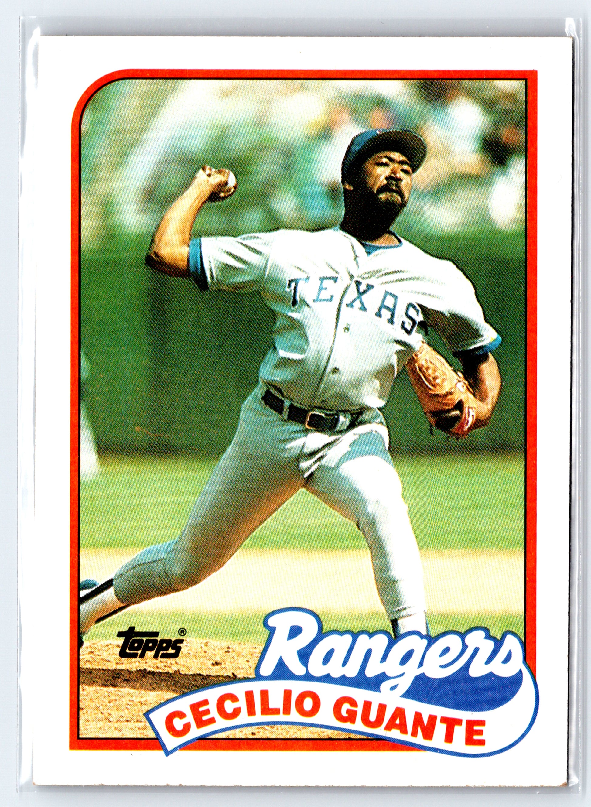 1989 Topps #766 Cecilio Guante