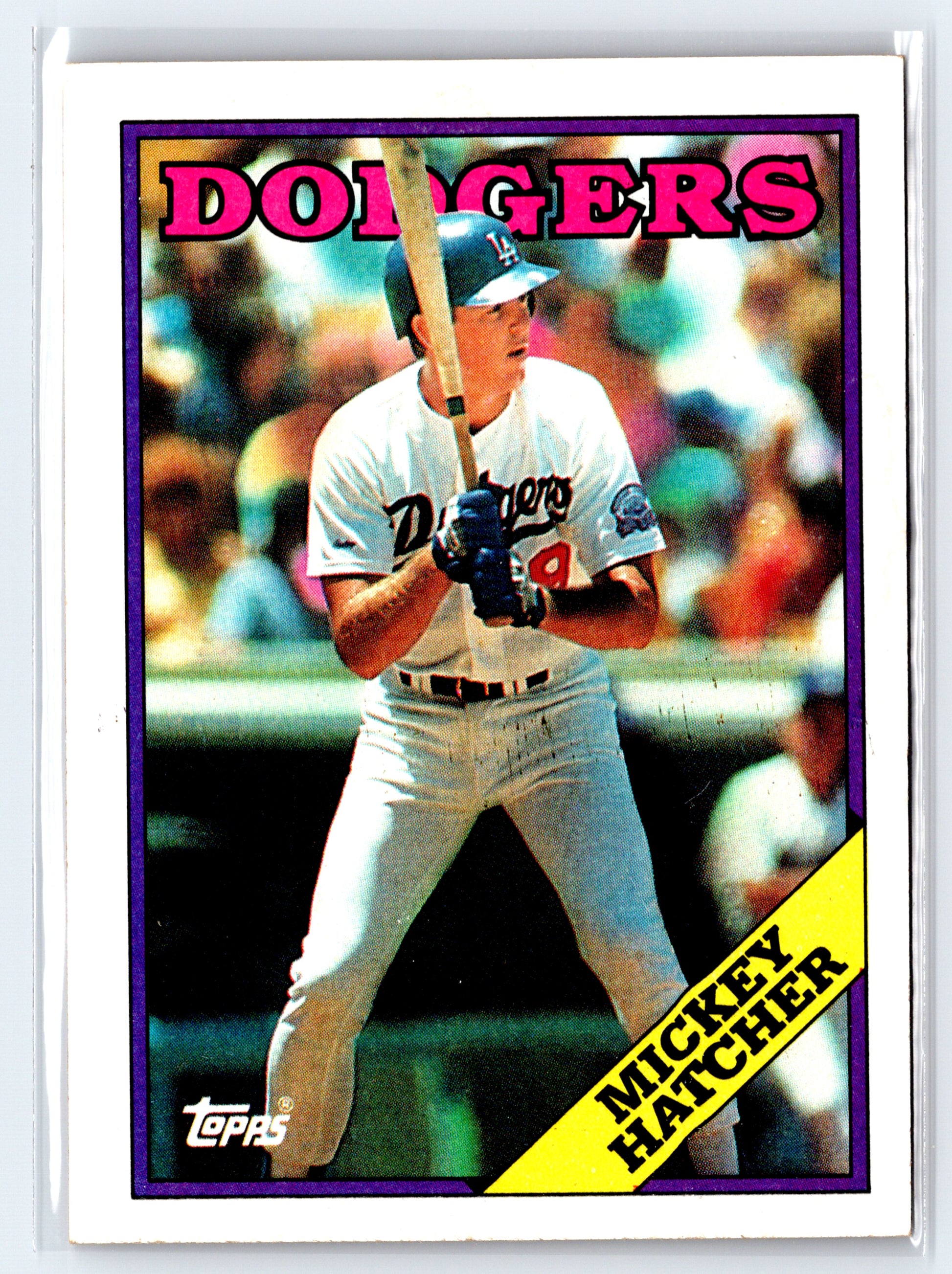 1988 Topps #607 Mickey Hatcher