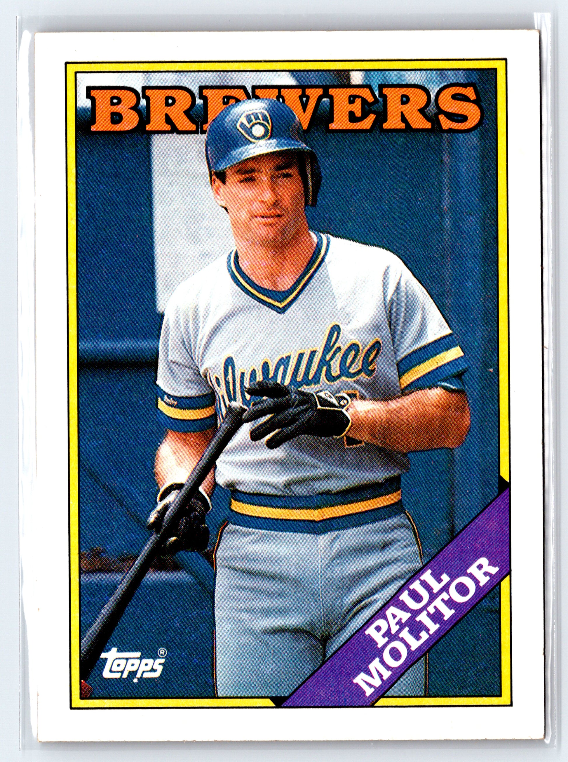 1988 Topps #465 Paul Molitor