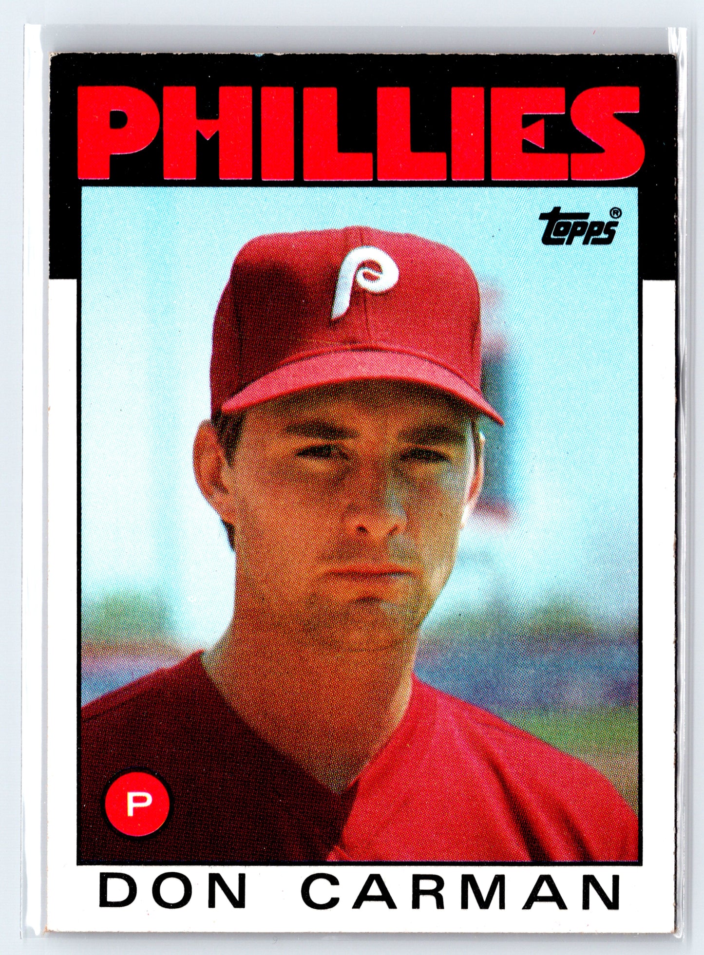 1986 Topps #532 Don Carman