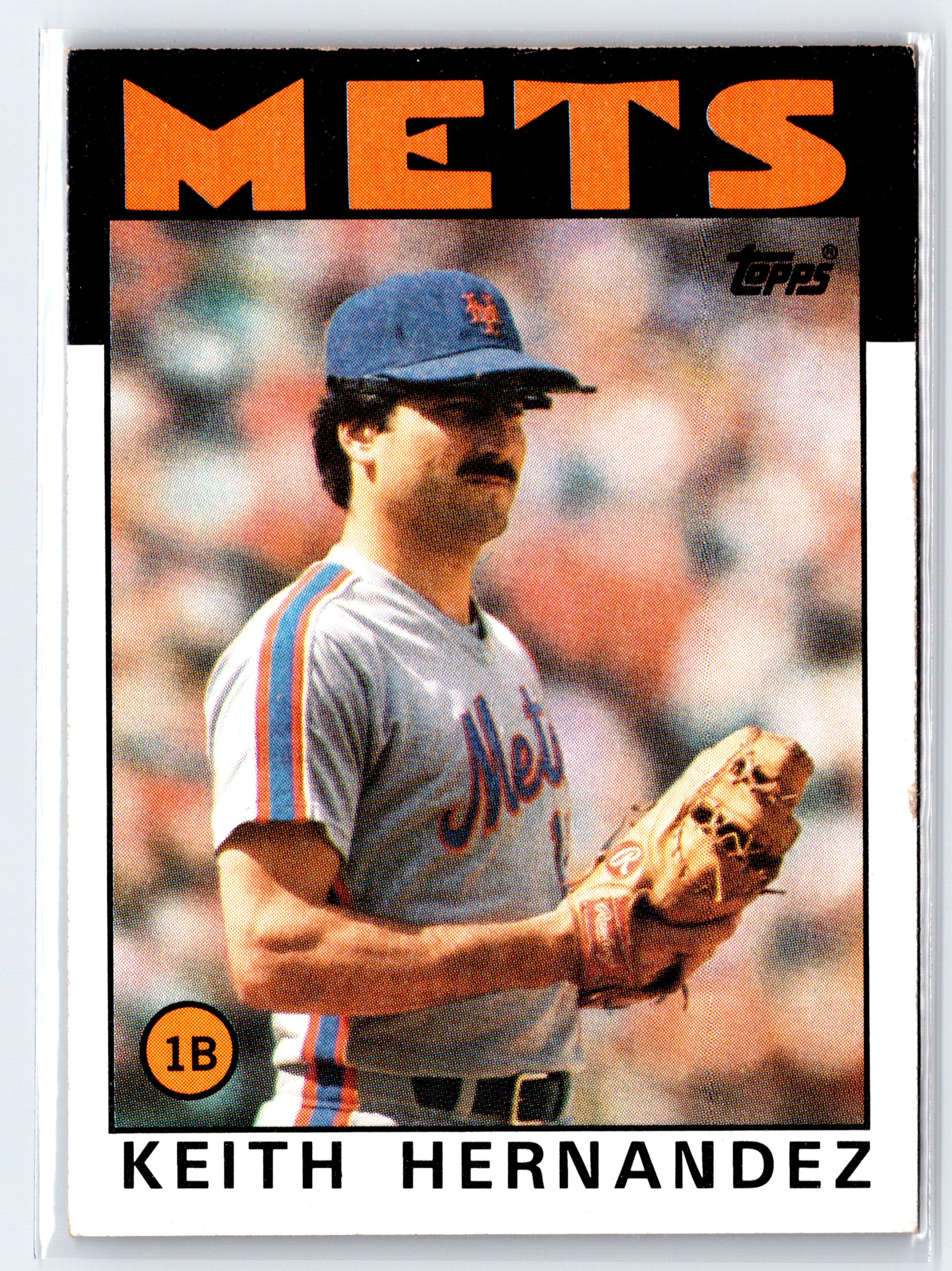 1986 Topps #520 Keith Hernandez