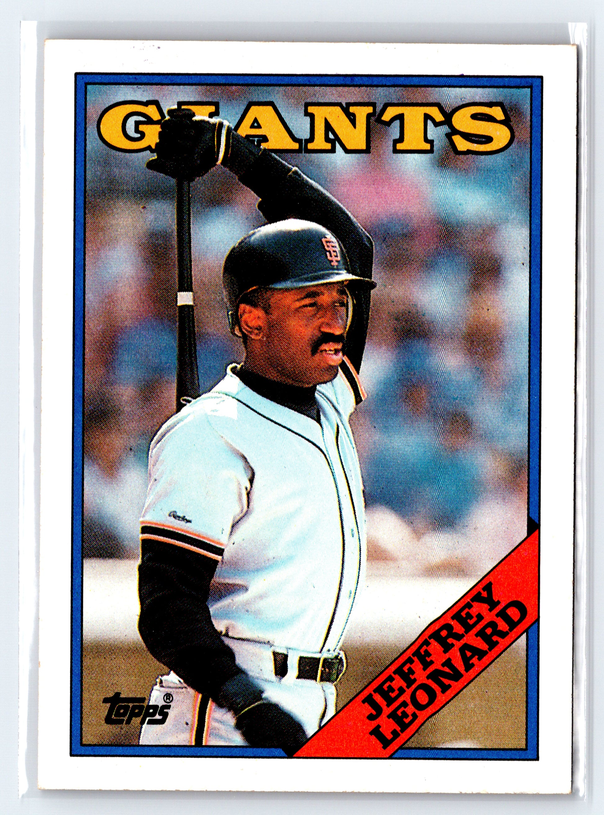 1988 Topps #570 Jeffrey Leonard
