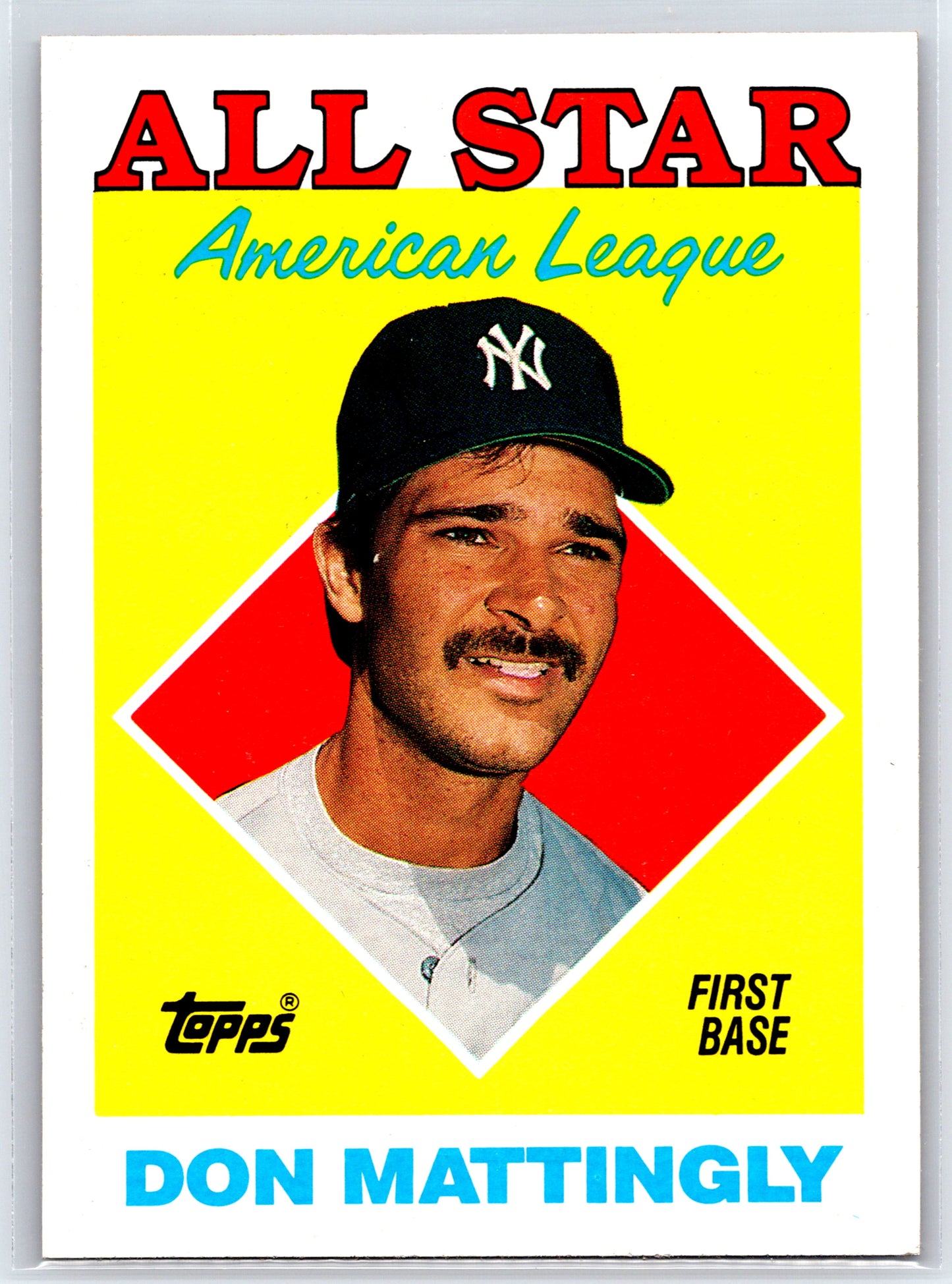 1988 Topps #386 Don Mattingly