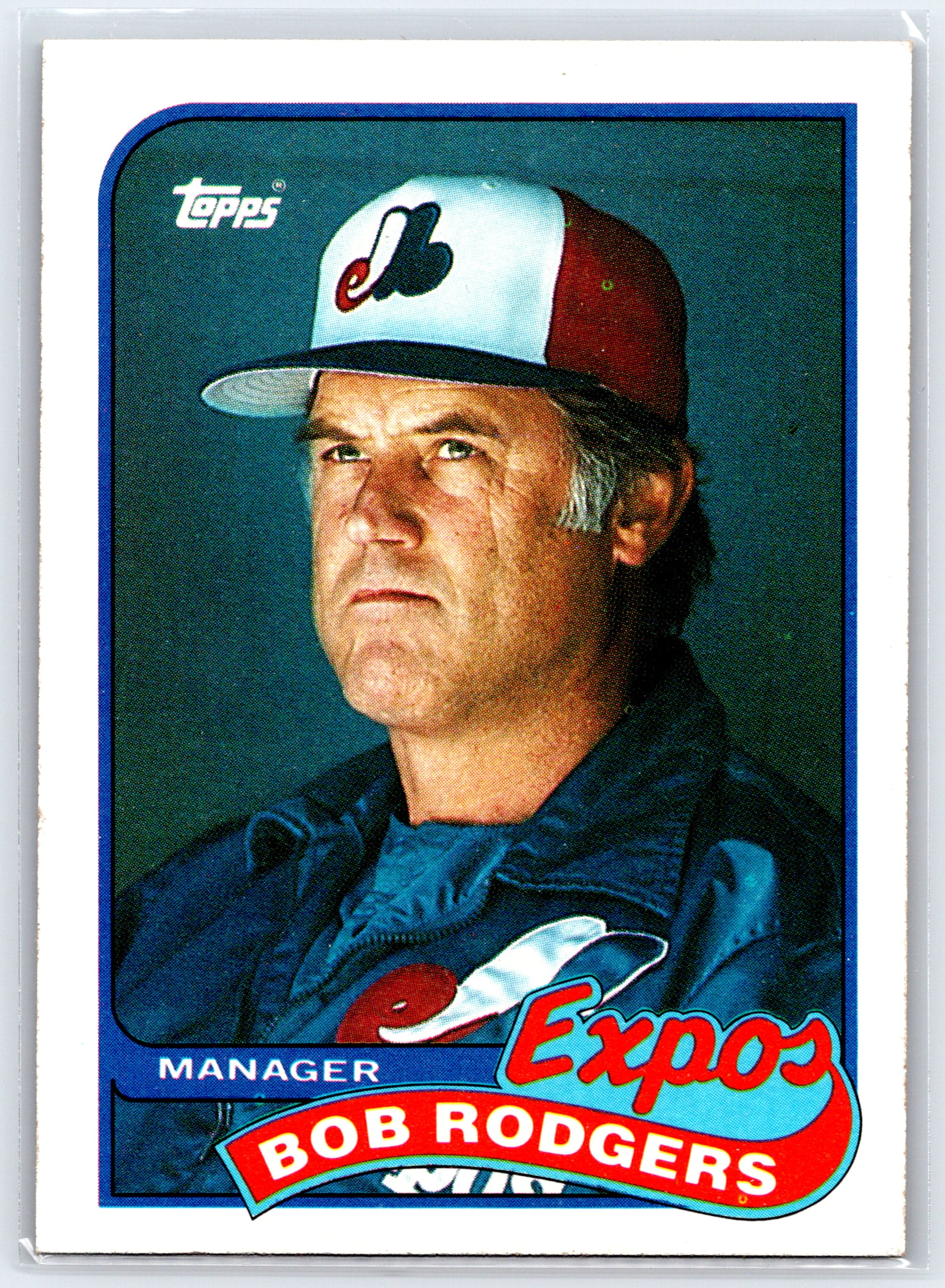 1989 Topps #474 Bob Rodgers