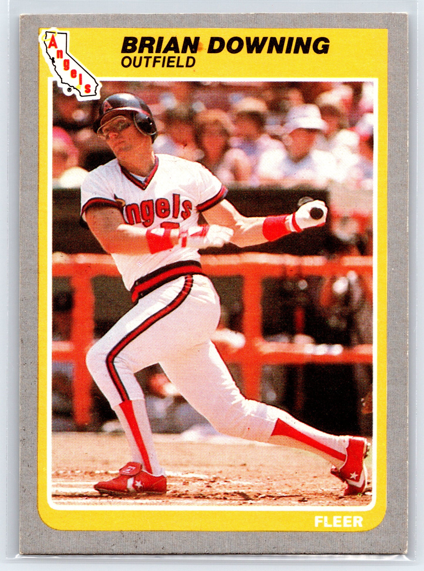 1985 Fleer #300 Brian Downing
