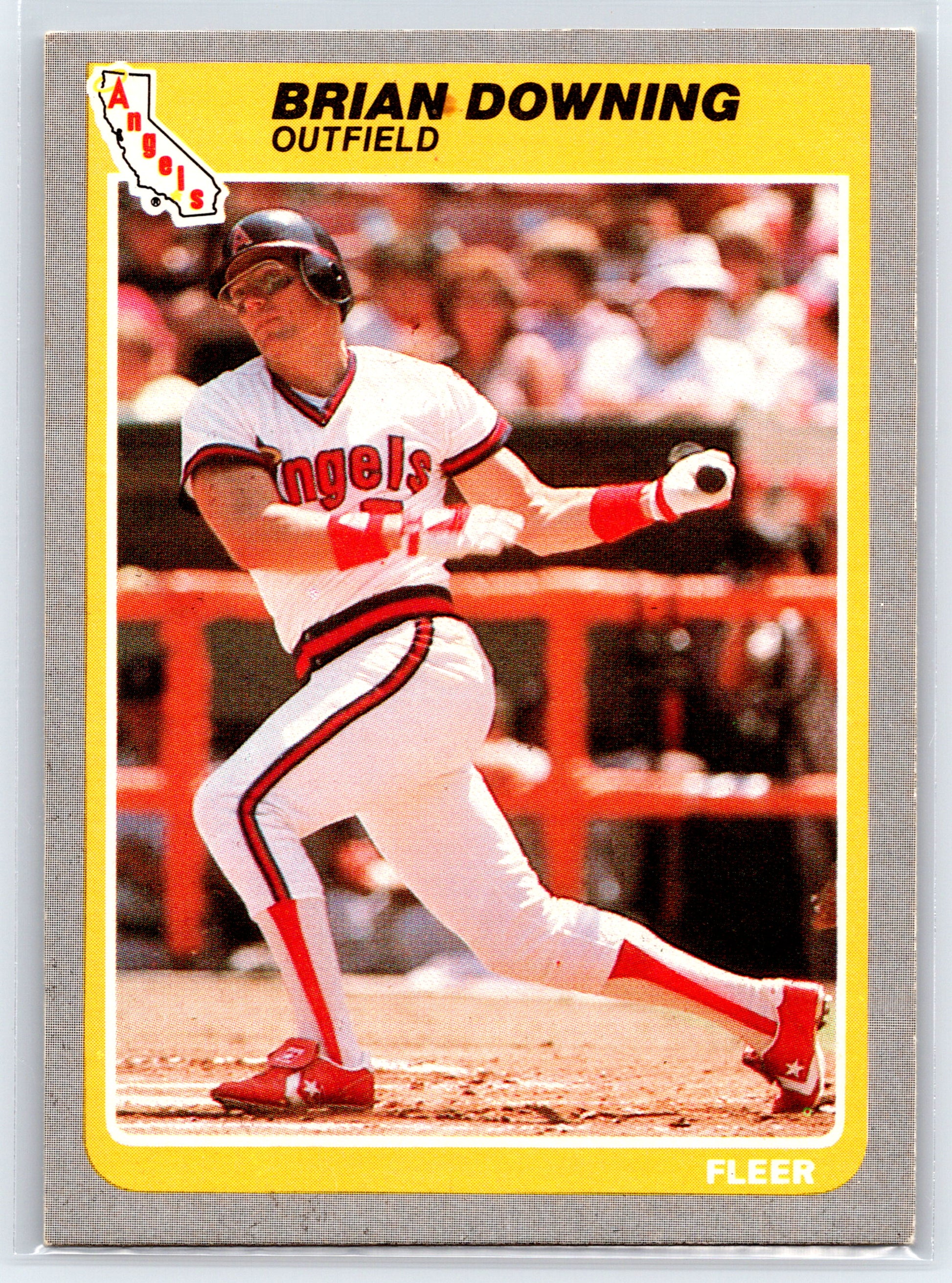 1985 Fleer #300 Brian Downing