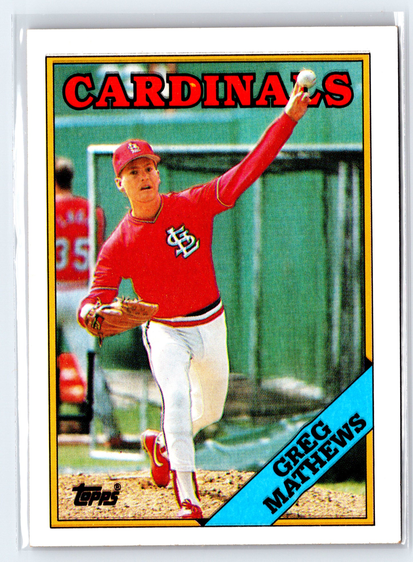 1988 Topps #133 Greg Mathews