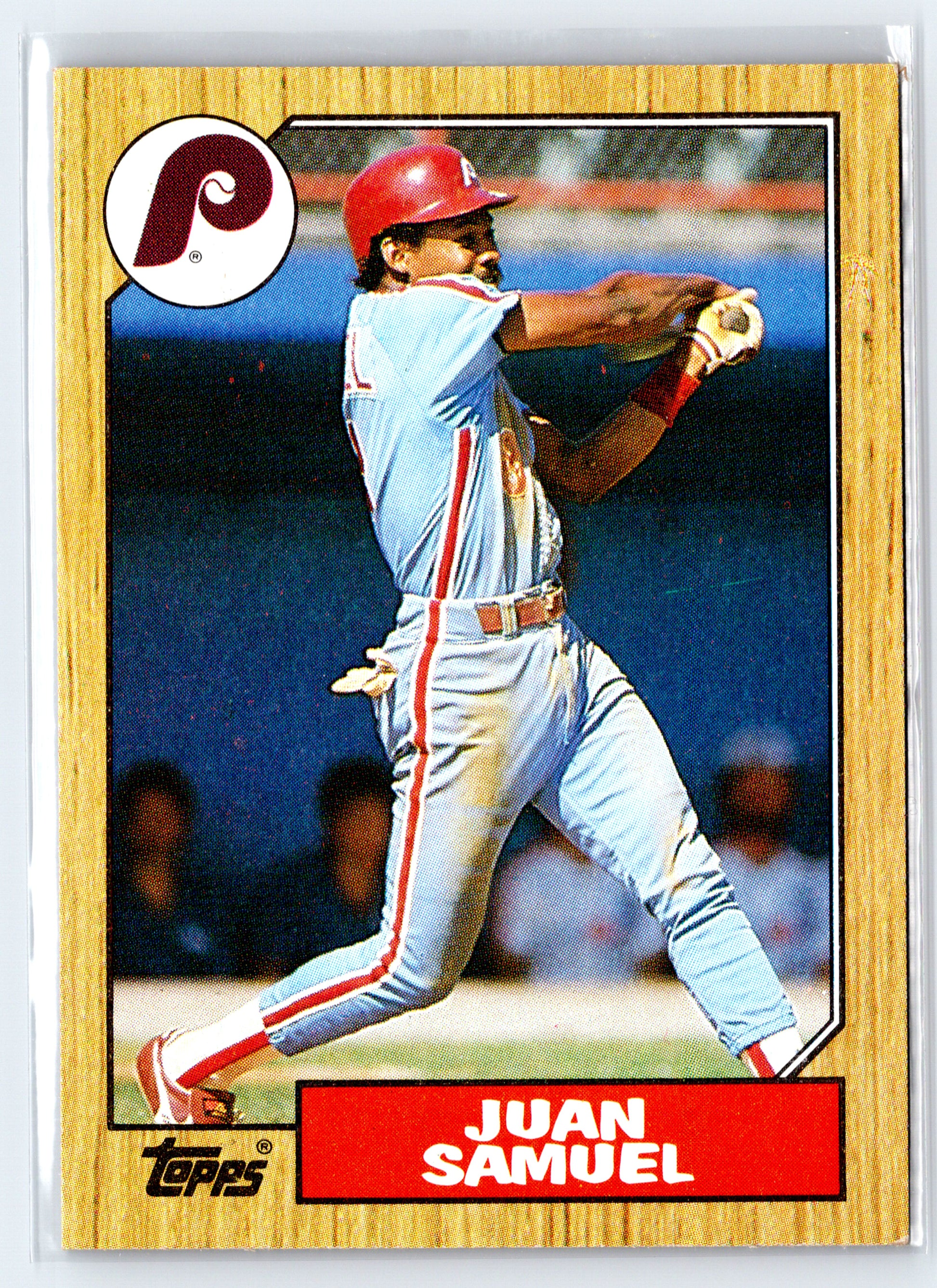 1987 Topps #255 Juan Samuel