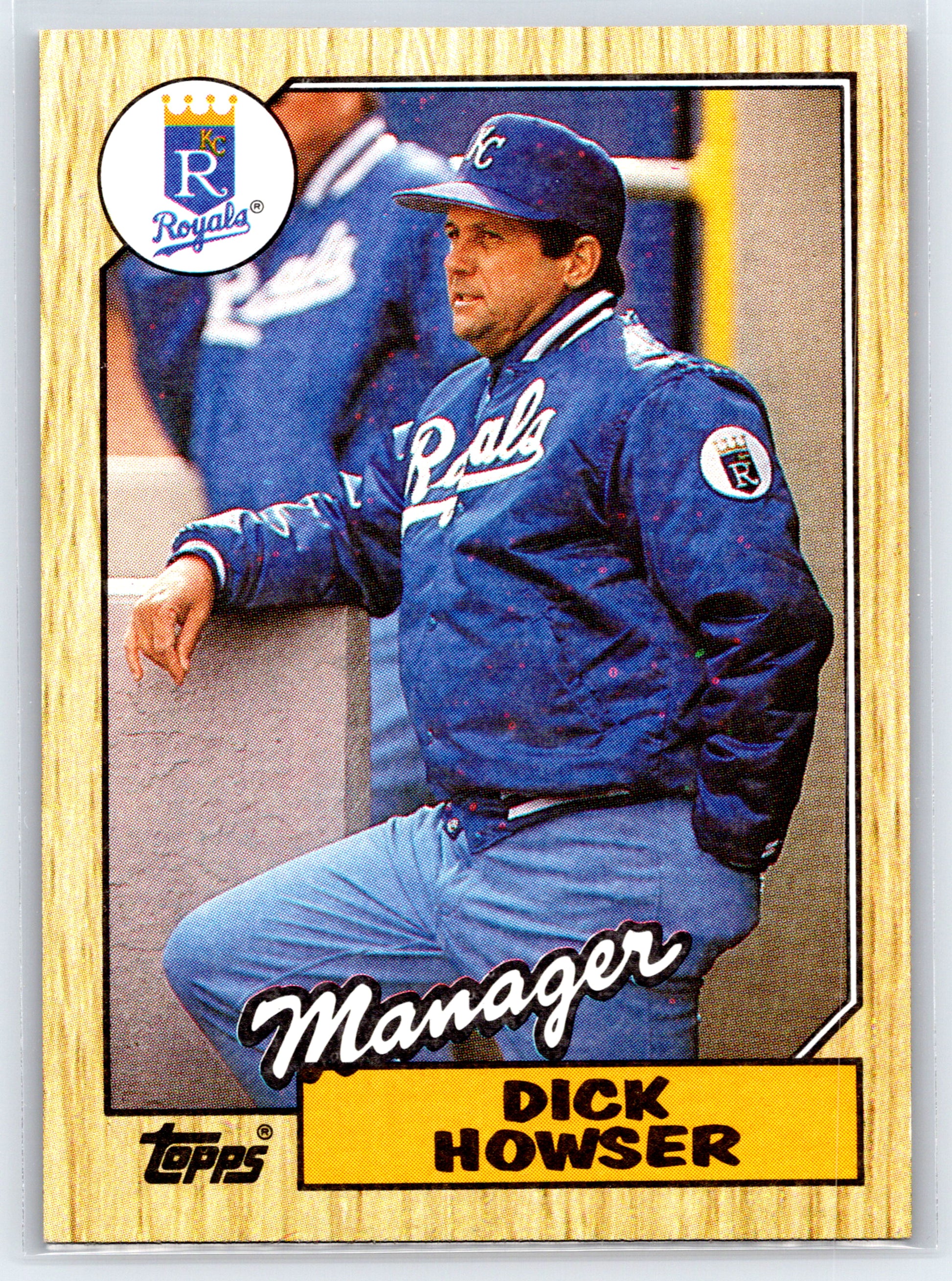 1987 Topps #18 Dick Howser