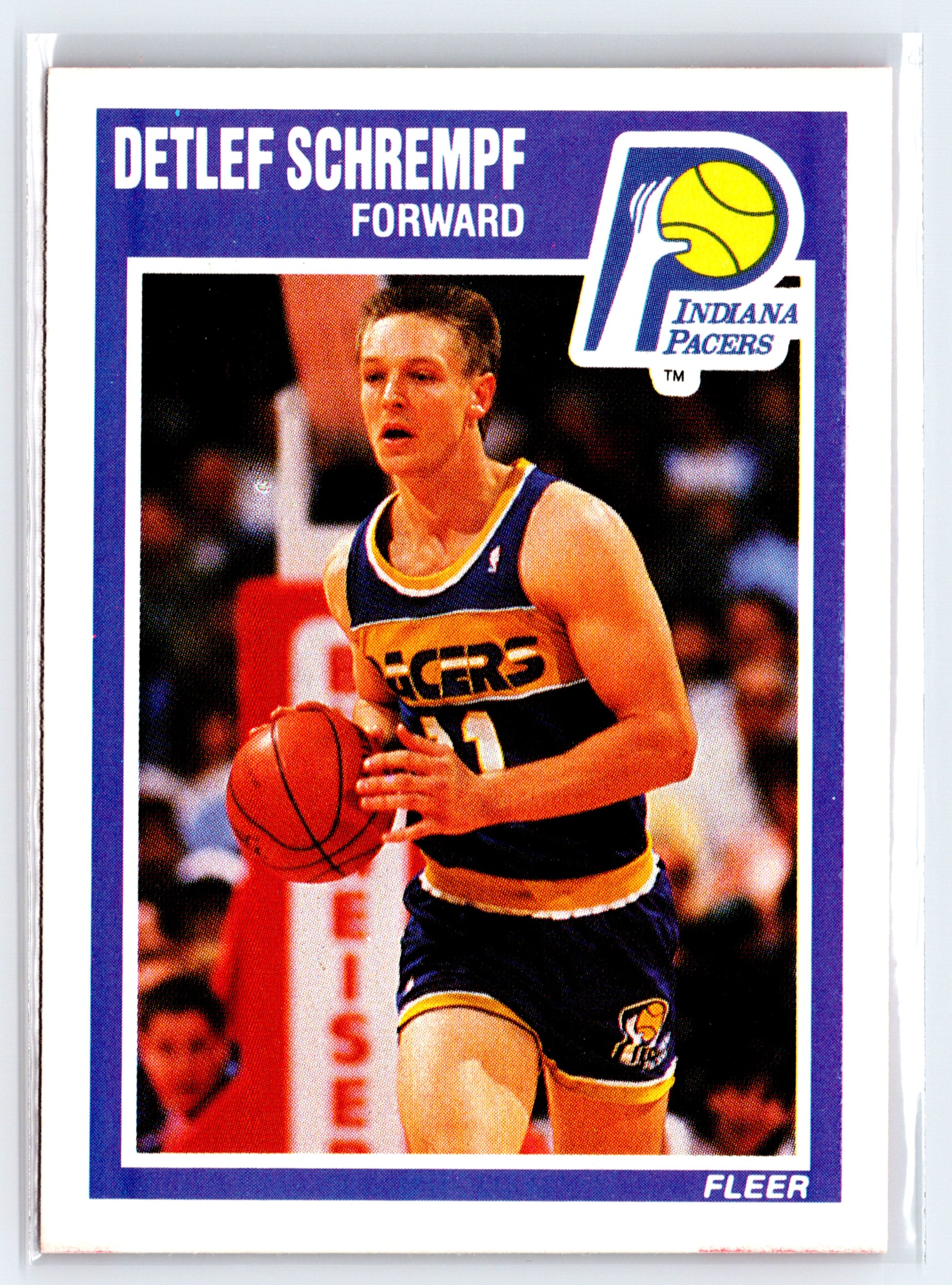 1989-90 Fleer #67 Detlef Schrempf