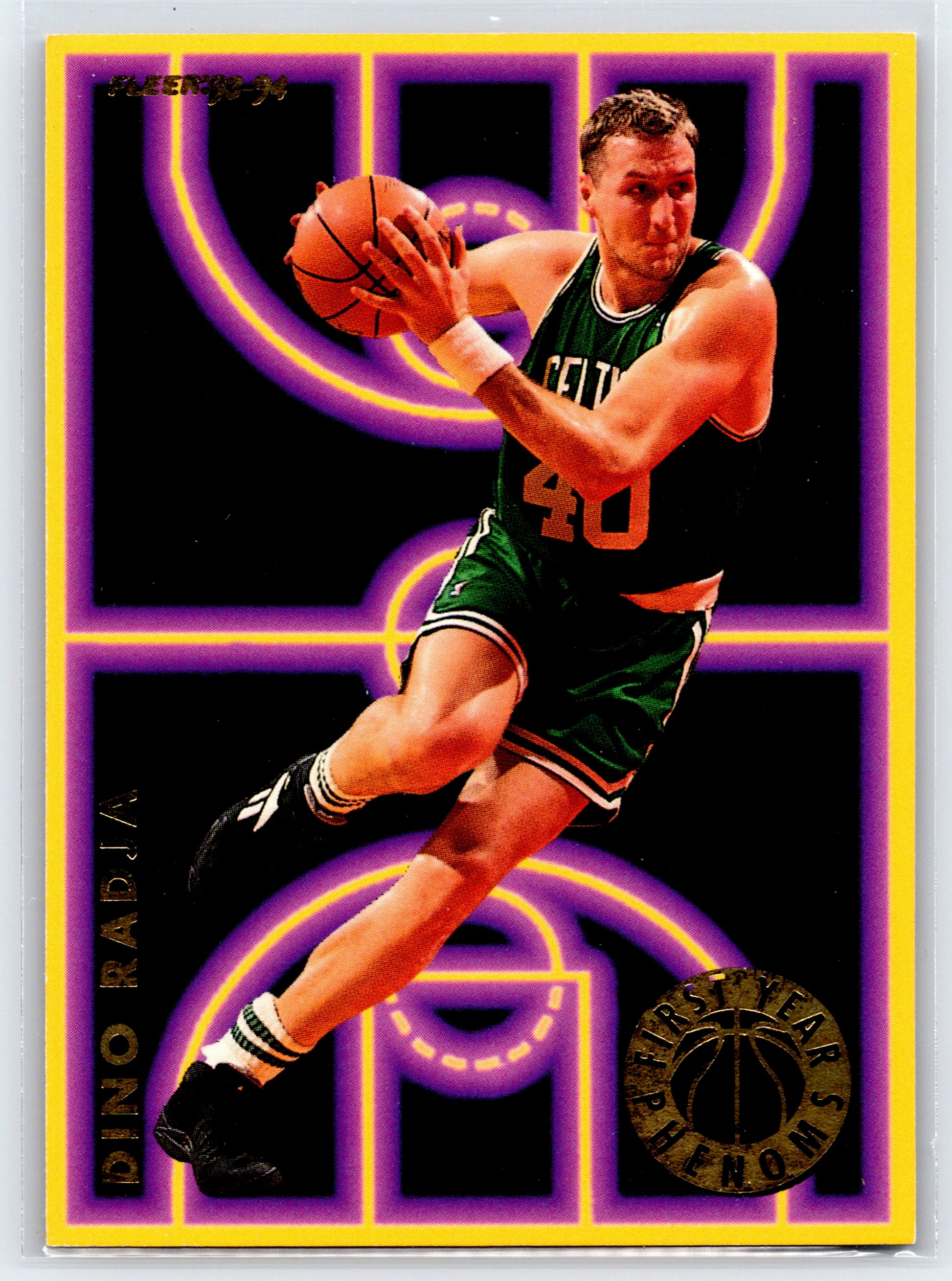 1993-94 Fleer #7 Dino Radja First Year Phenoms