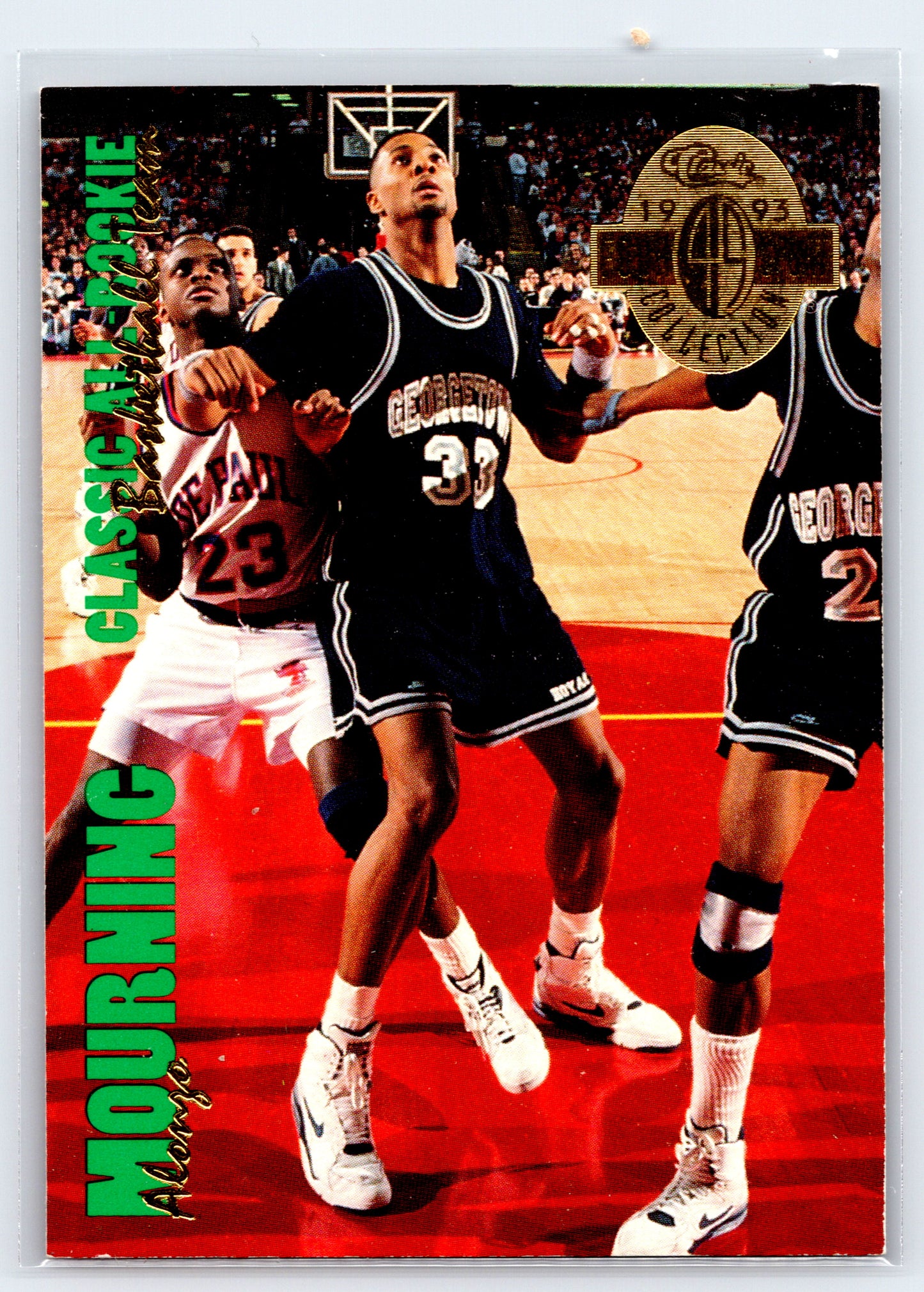 1993 Classic Four Sport Oversize #316 Alonzo Mourning