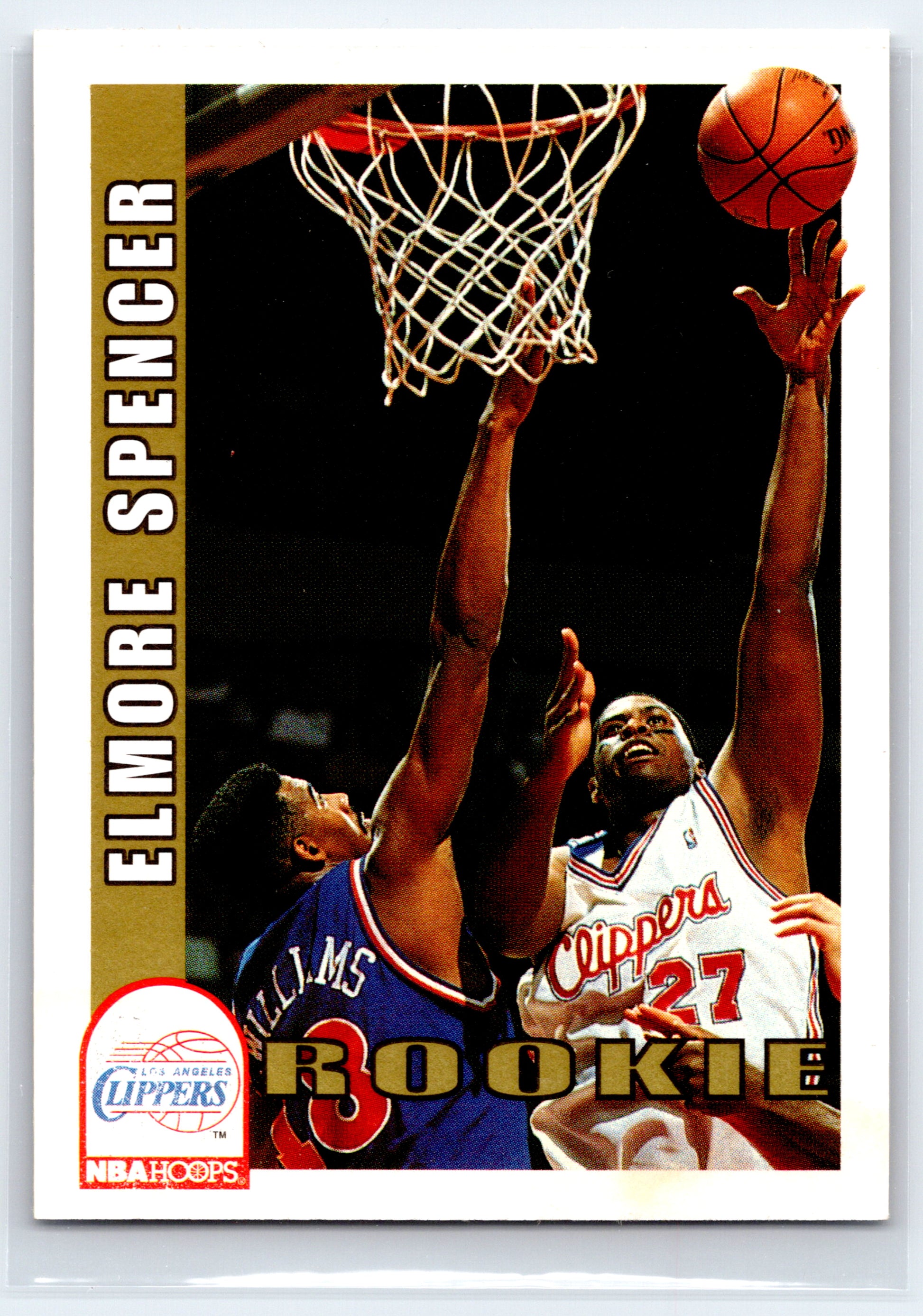 1992-93 Hoops #404 Elmore Spencer