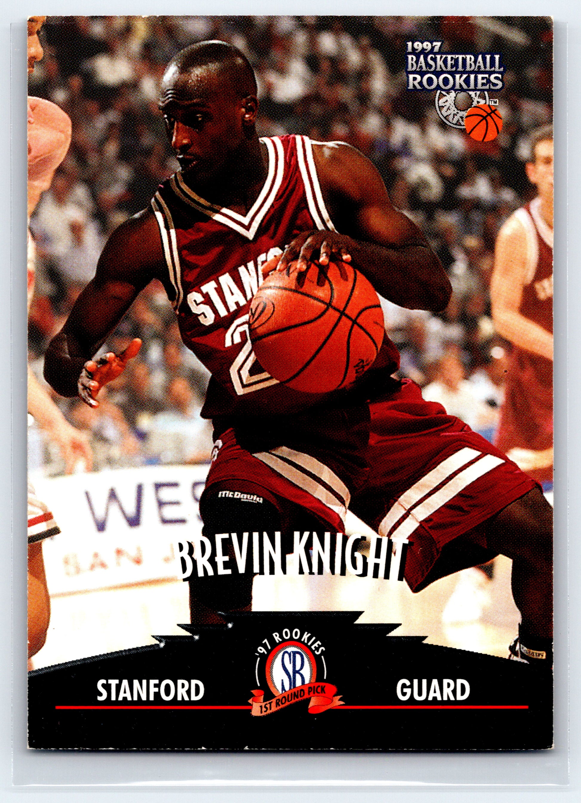 1997 Score Board Rookies #8 Brevin Knight
