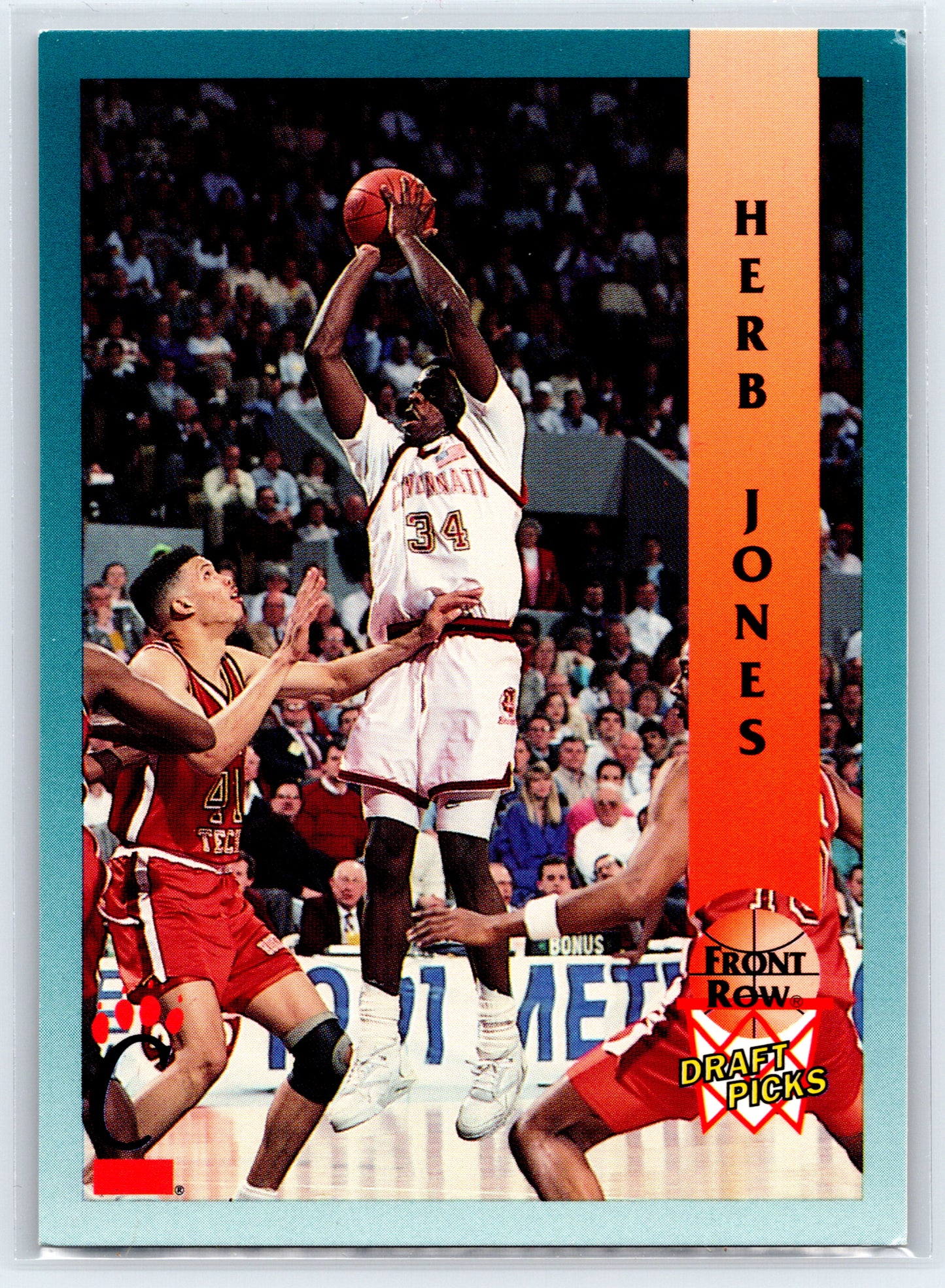 1992 Front Row Draft Picks #34 Herb Jones