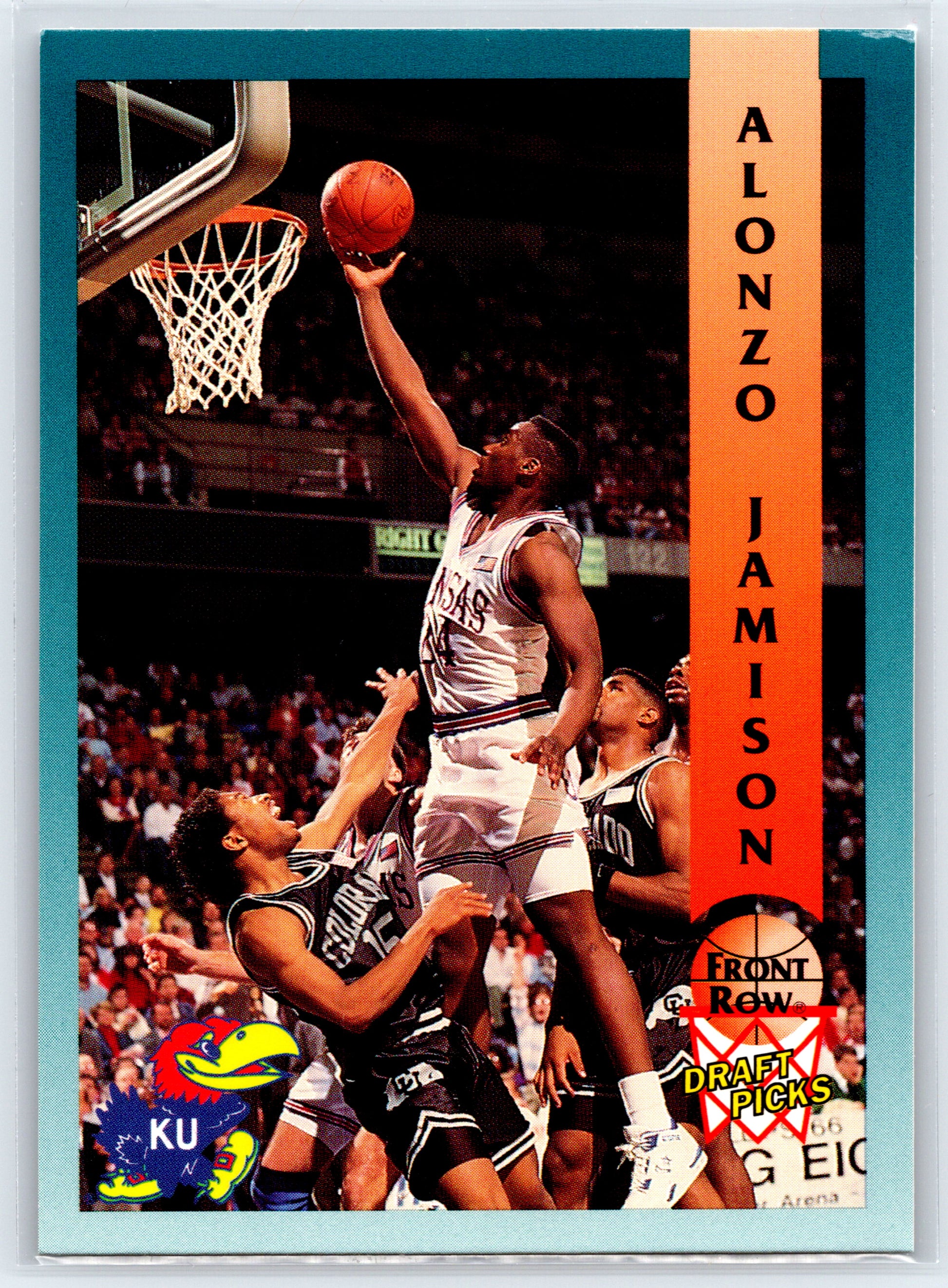 1992 Front Row Draft Picks #32 Alonzo Jamison