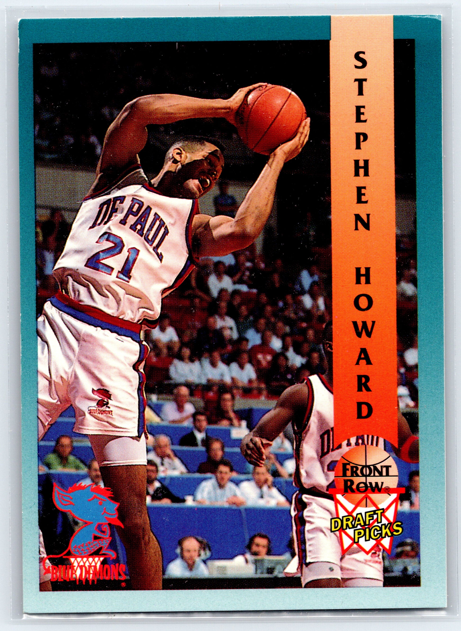 1992 Front Row Draft Picks #31 Stephen Howard