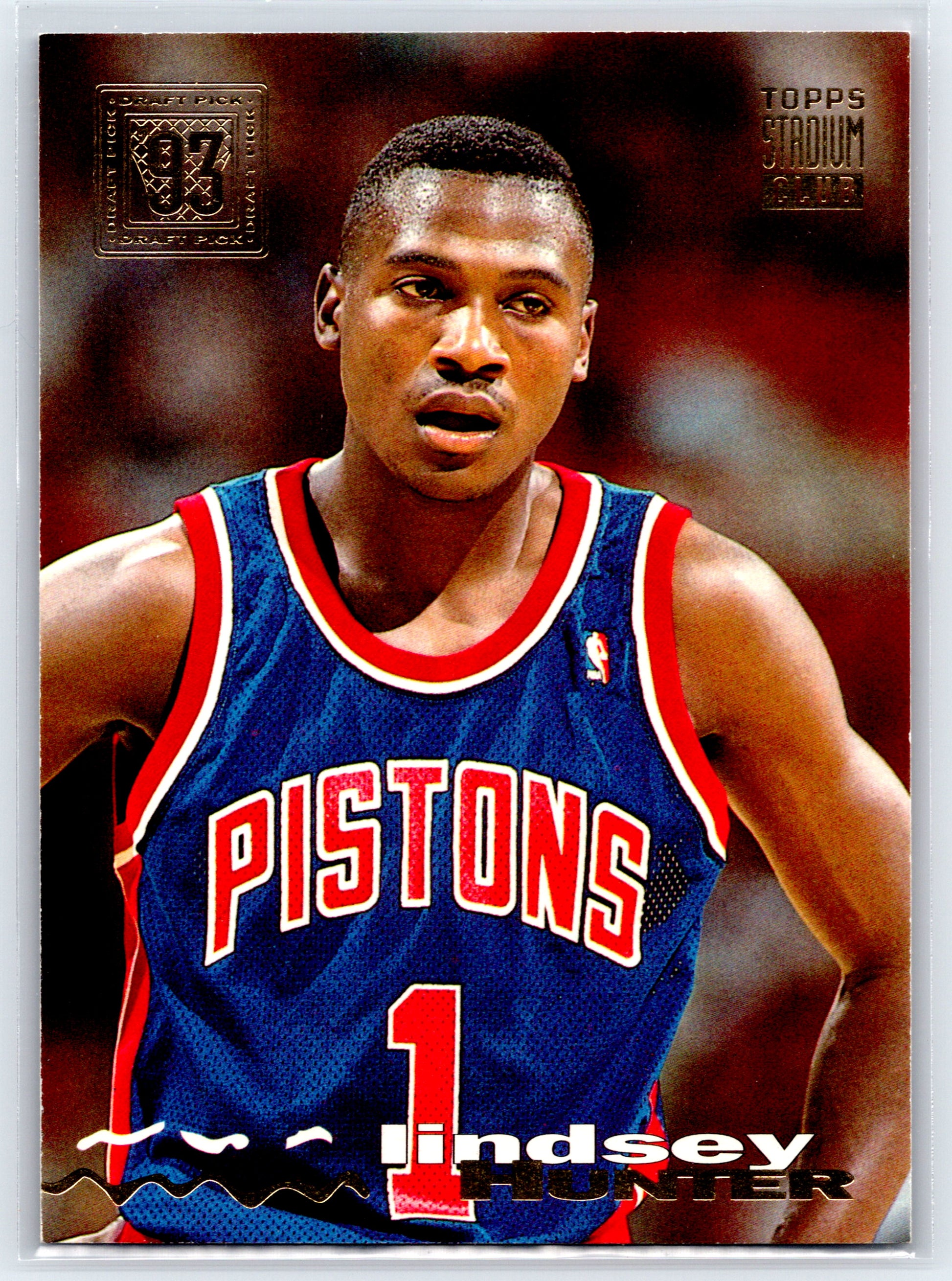 1993-94 Stadium Club #309 Lindsey Hunter