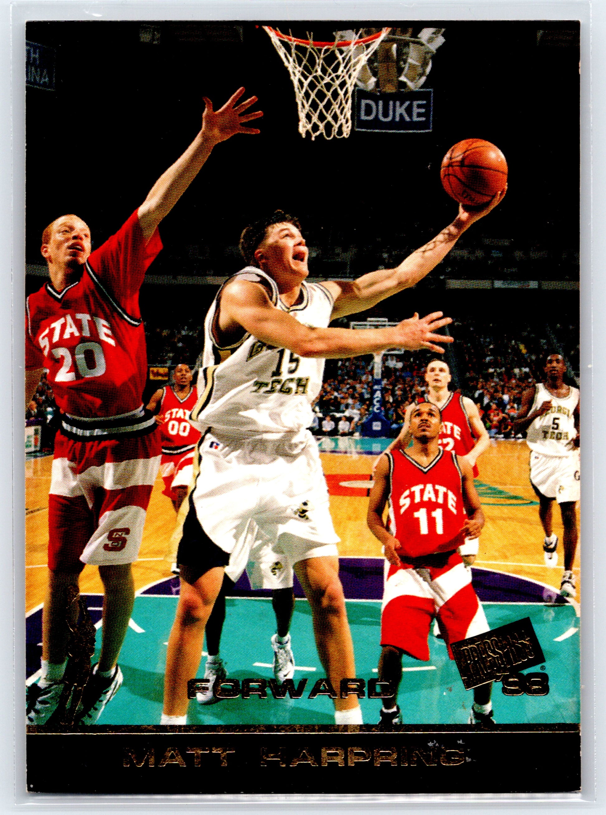 1998 Press Pass #17 Matt Harpring