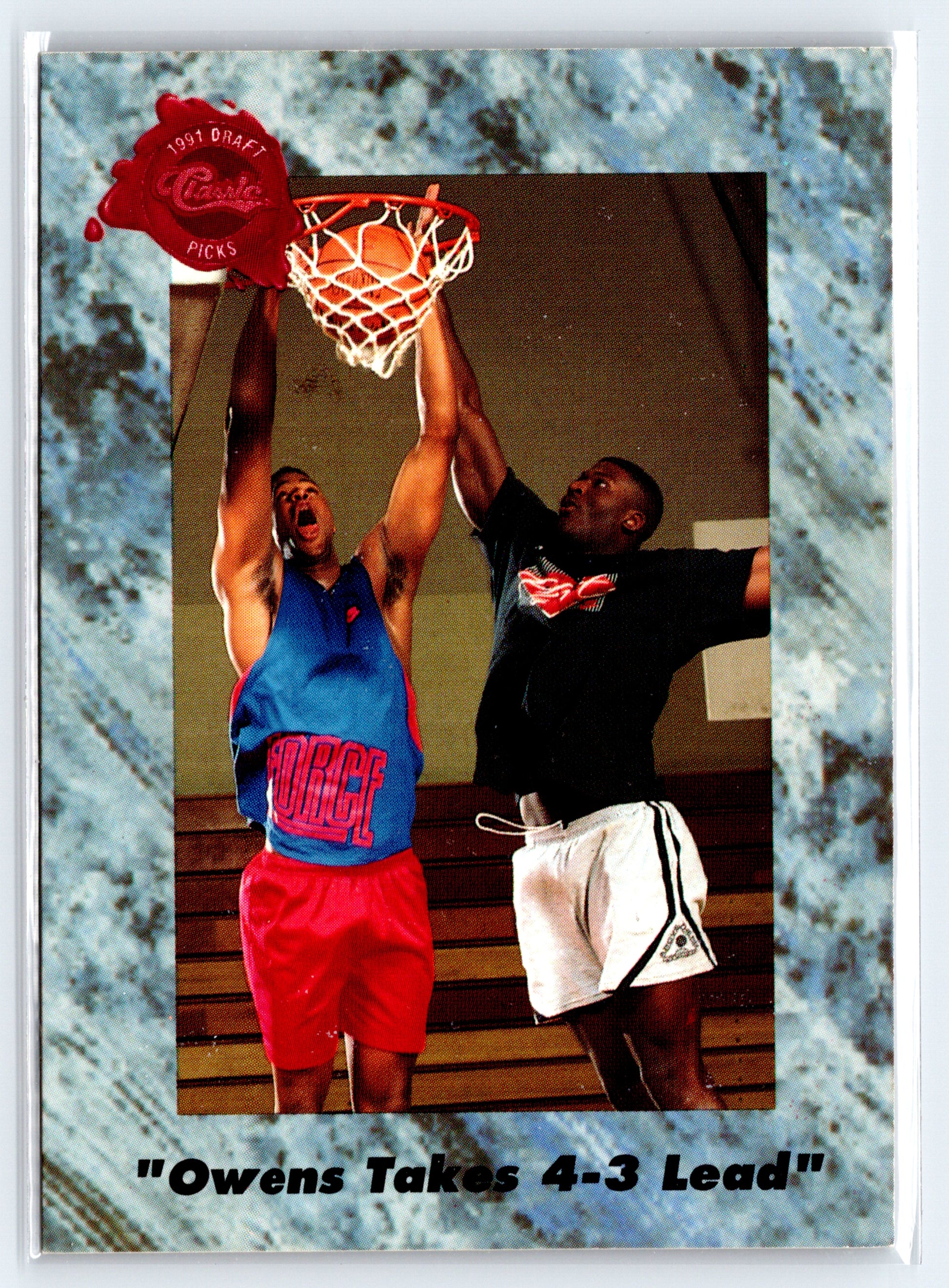 1991 Classic Four Sport #200 "Owens Takes 4-3 Lead