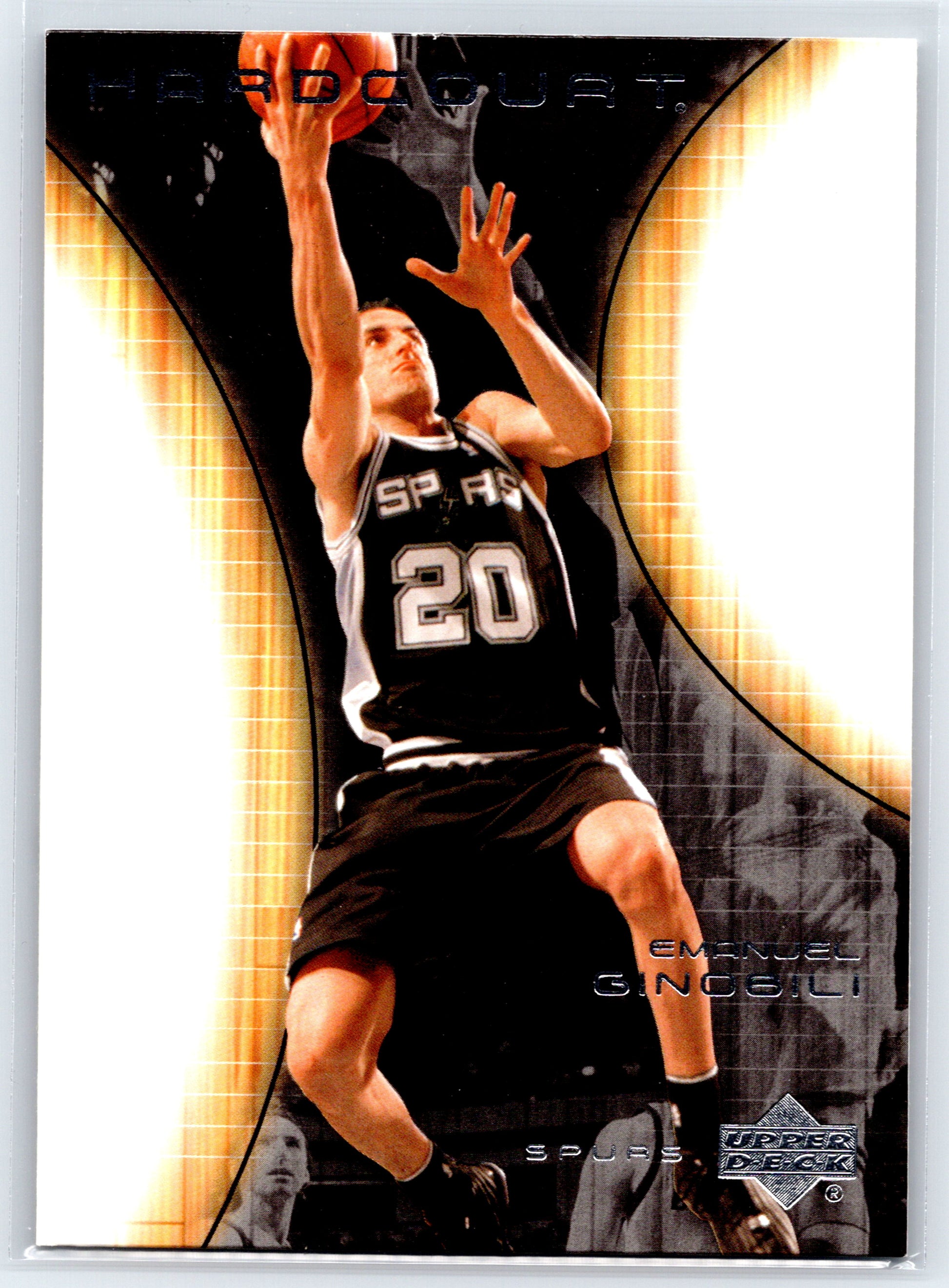 2003-04 Upper Deck Hardcourt #78 Manu Ginobili