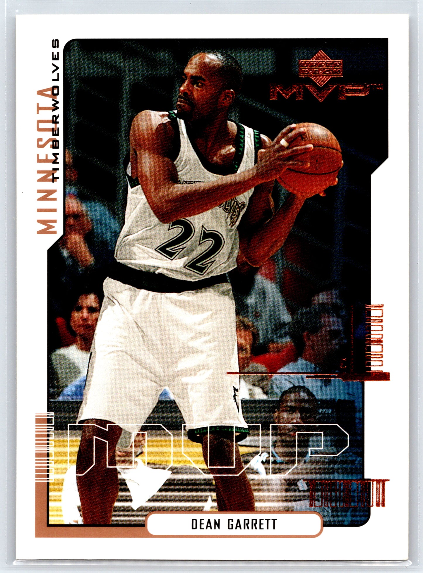 2000-01 Upper Deck MVP #103 Dean Garrett