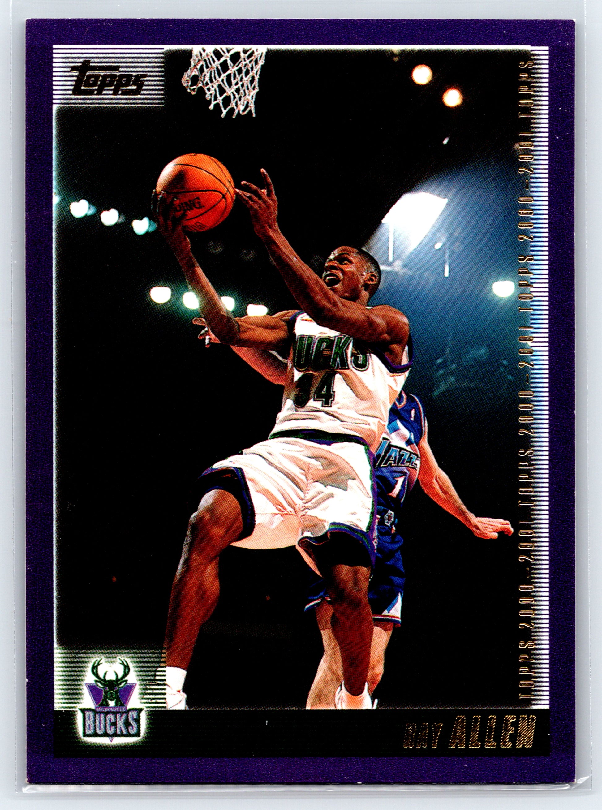 2000-01 Topps Tipoff #55 Ray Allen
