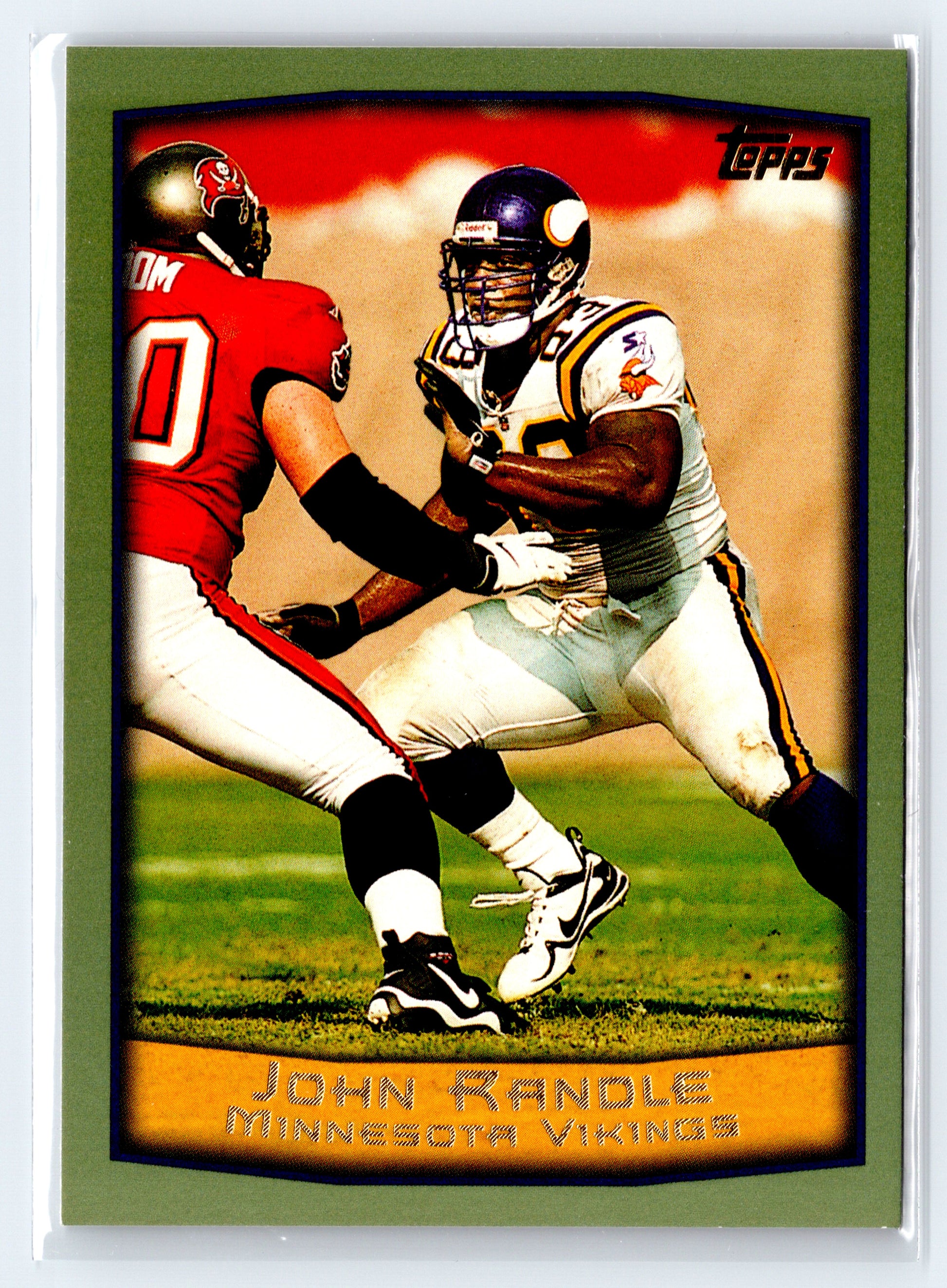 1999 Topps Chrome #118 John Randle Refractors