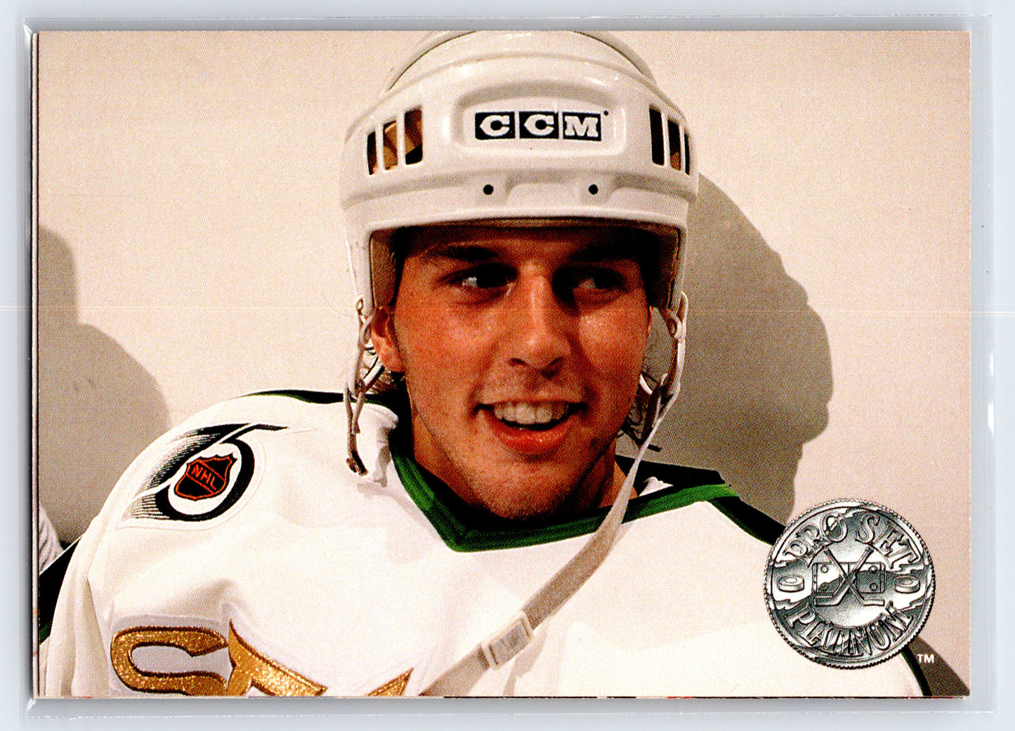 1991-92 Pro Set Platinum #55 Mike Modano