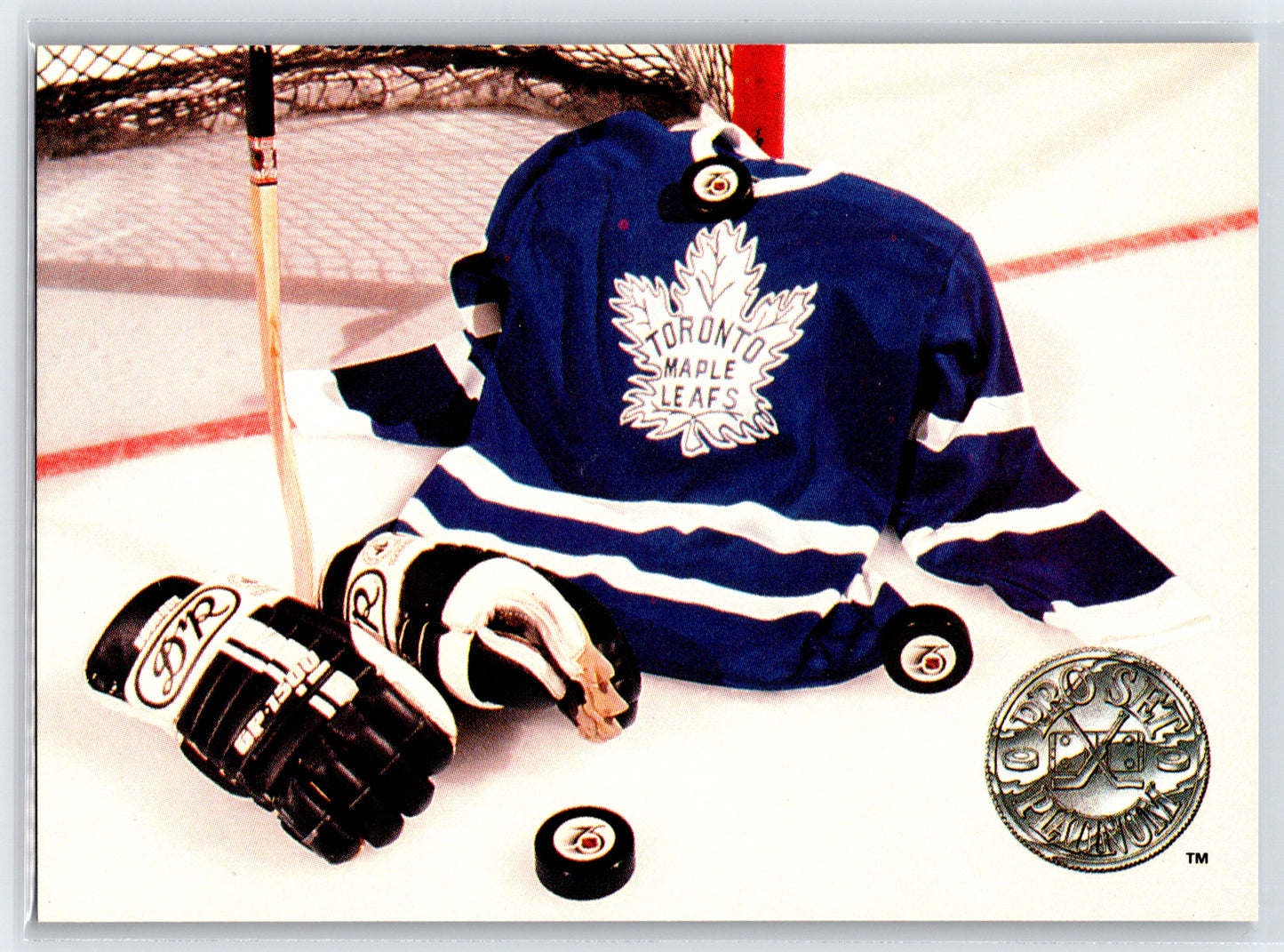 1991-92 Pro Set Platinum #150 Toronto Maple Leafs